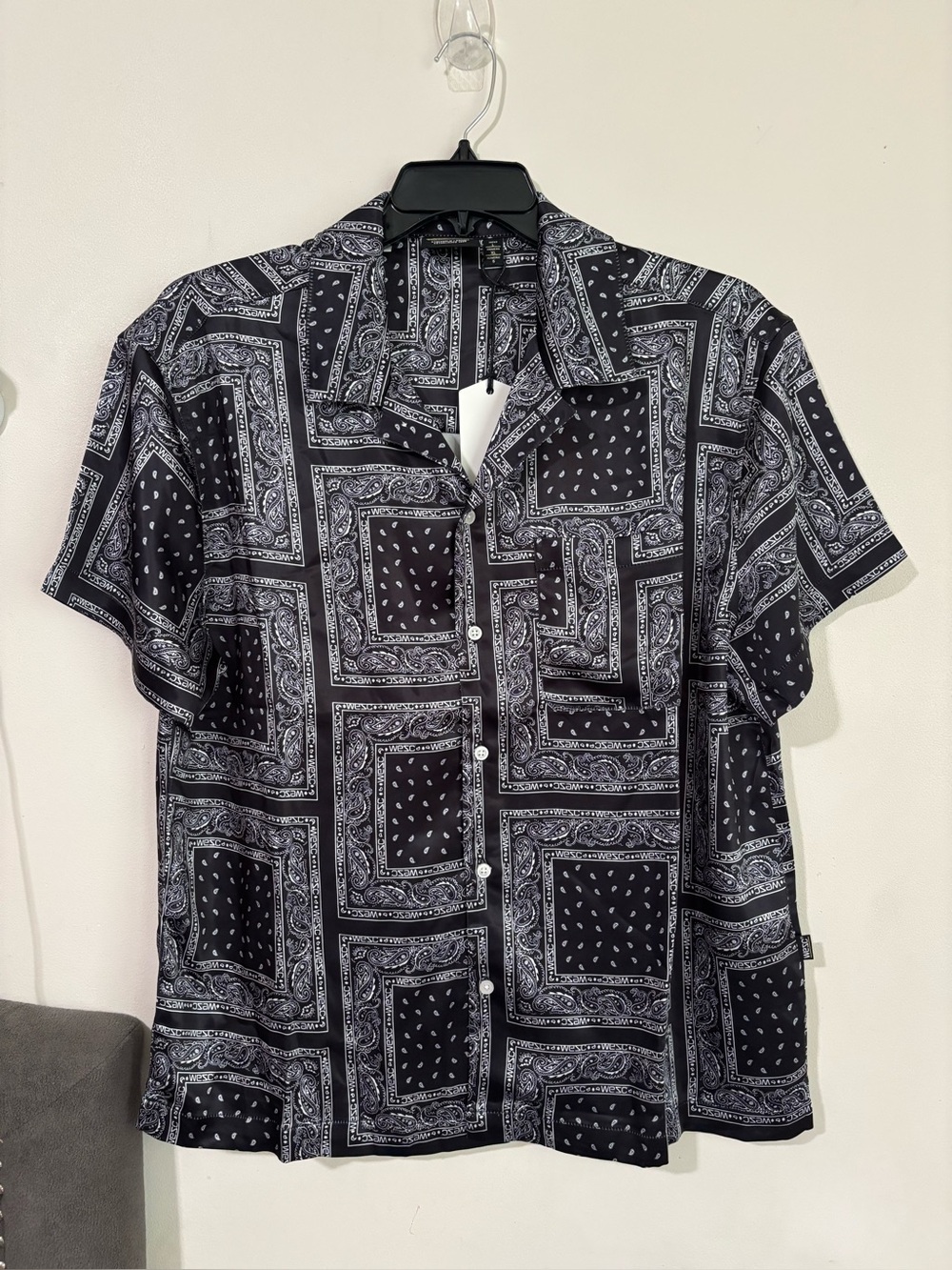 Wesc Camper Bandana Shirt Mens L Women’s XL